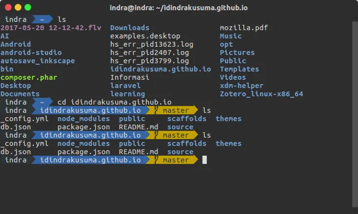 ZSH + Powerline di Ubuntu 16.04