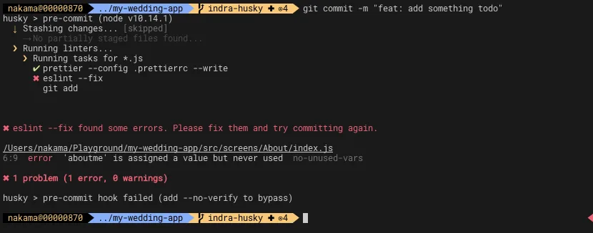 Yeyy! Gak bisa asal commit